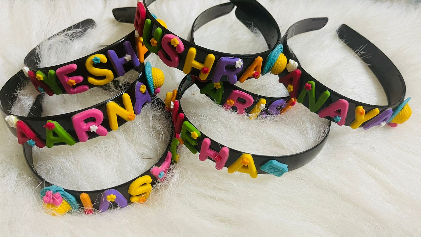 Personalised Hairband
