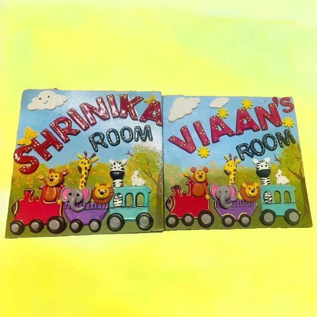 Personalized Children’s Room Nameplate