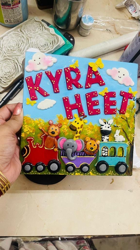 Personalized Children’s Room Nameplate