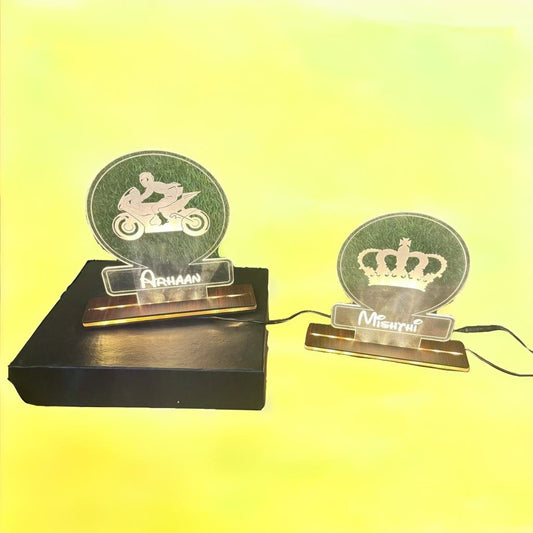 Personalized Acrylic LED Lamp