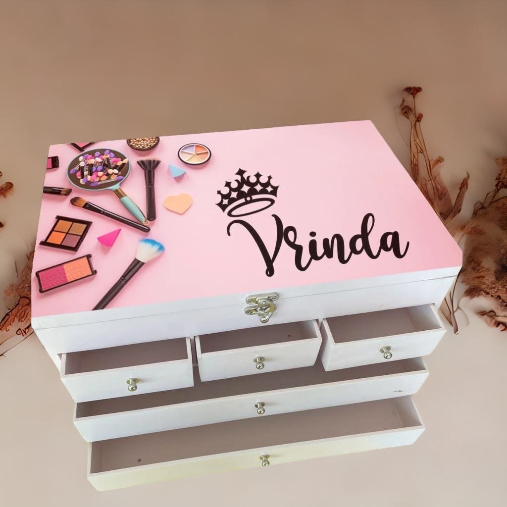 Personalised Wooden Vanity Box