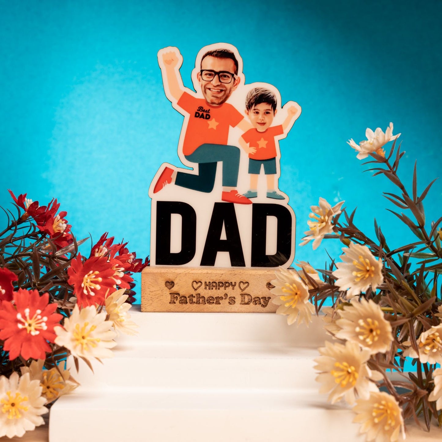 Father’s Day Caricature Table Top