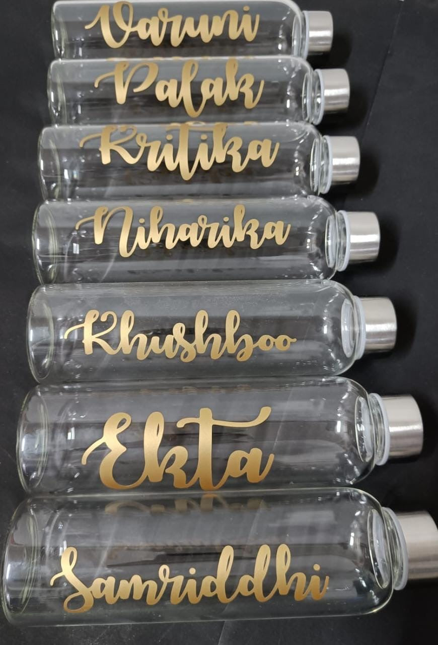 Personalised Glass Bottles