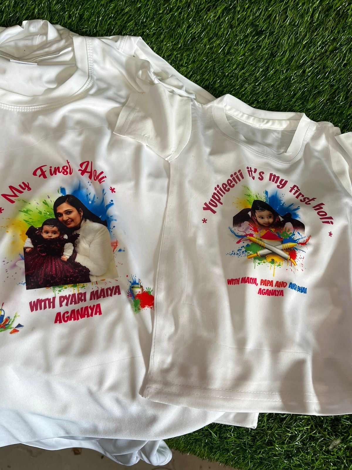 Personalised Holi T-shirts