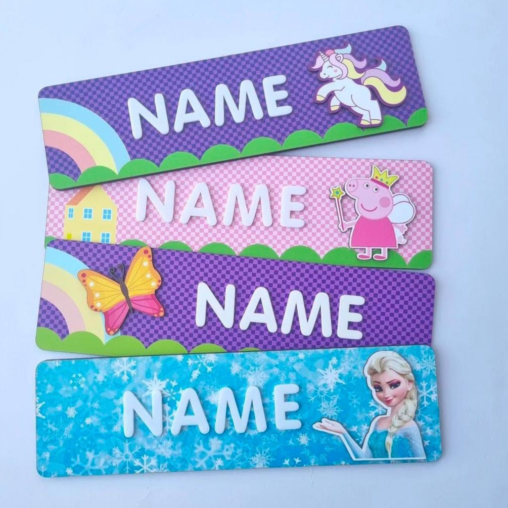 Personalised 3D Nameplate