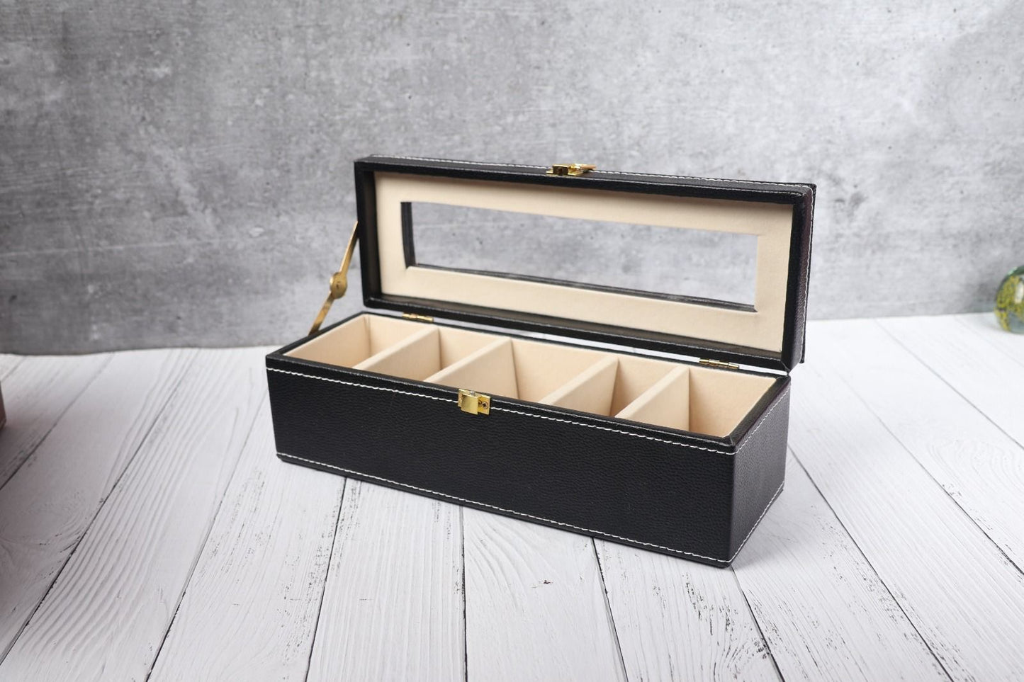 Personalized Leatherette Watch Organiser