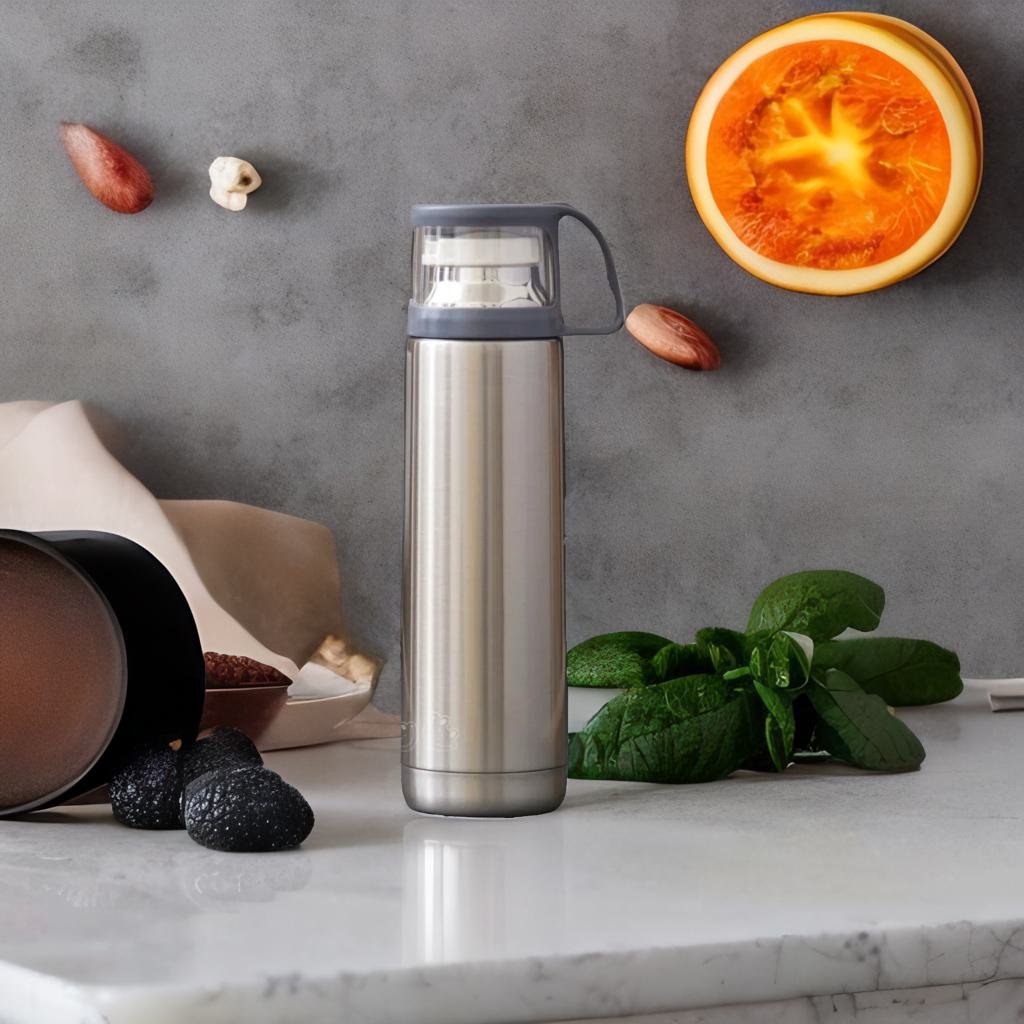 Personalised Insulated Cup Flask Bottle