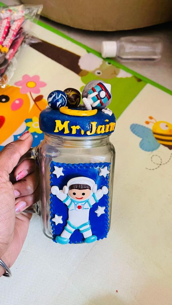 Personalised Glass Mason Jar