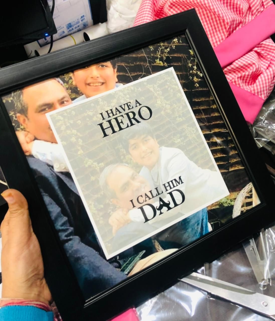 Father’s Day Laminated Frames