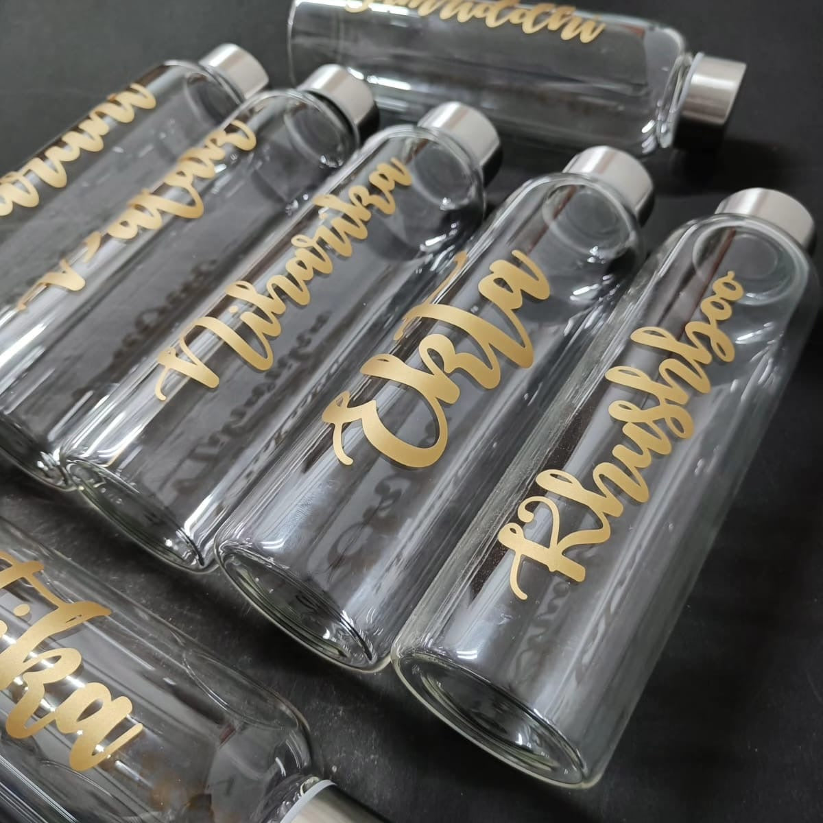 Personalised Glass Bottles