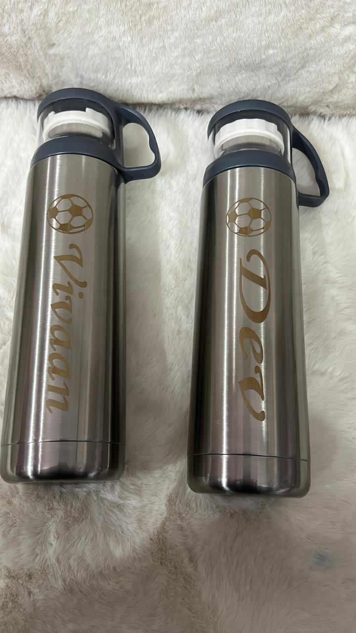 Personalised Insulated Cup Flask Bottle