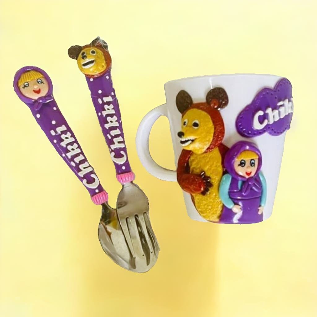 Personalised Mug and Cutlery