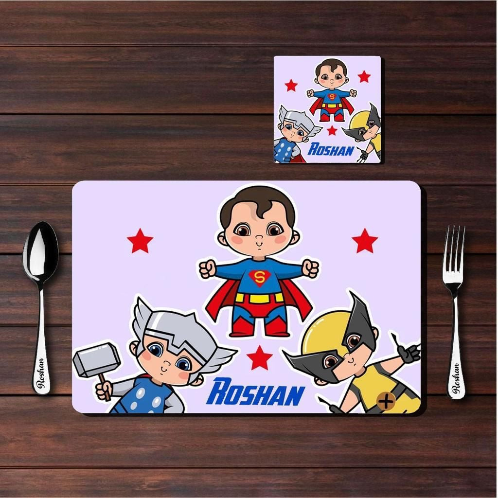 Customized Kids Table Mat